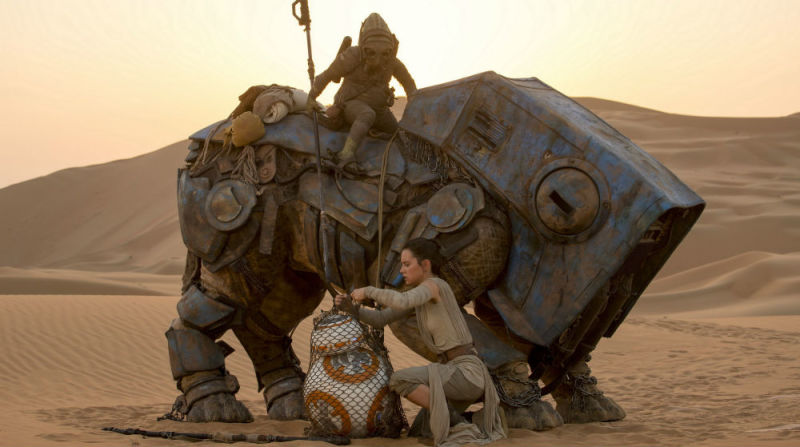 Illustration for article titled Así combina The Force Awakens efectos especiales nuevos y tradicionales de manera magistral